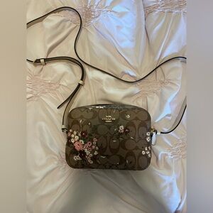 Coach Small Crossbody Bag in Floral